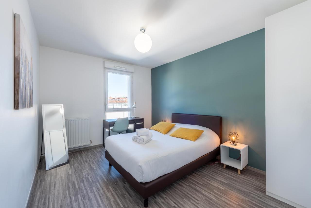 Bluemary - Spacieux T3 Garage Balcon Lyon Dış mekan fotoğraf