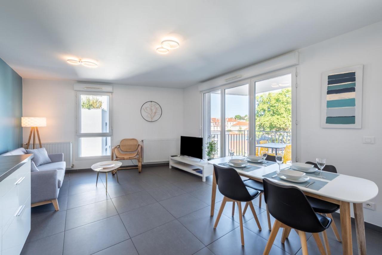 Bluemary - Spacieux T3 Garage Balcon Lyon Dış mekan fotoğraf